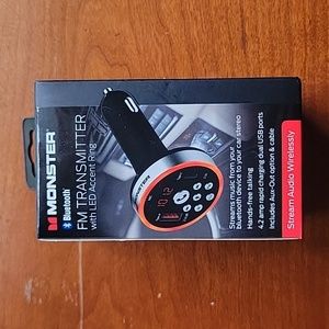 Monster Bluetooth FM Transmitter.